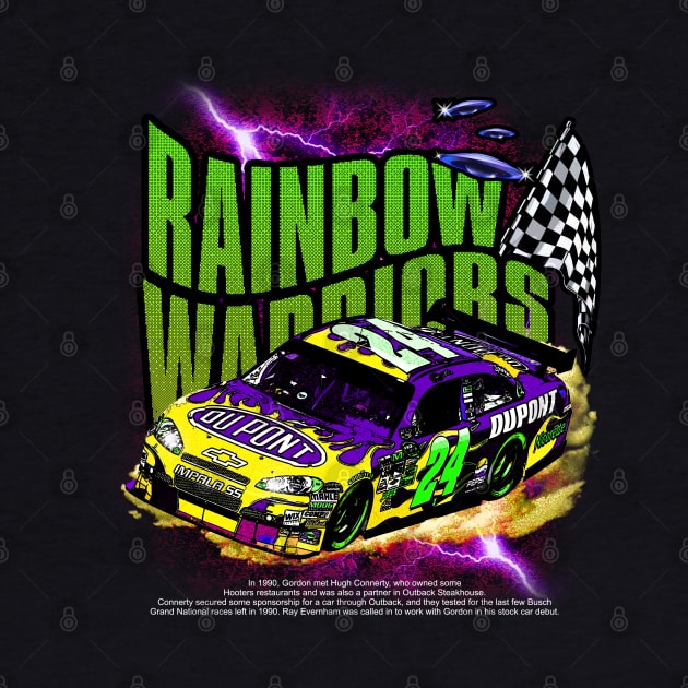 NASCAR RAINBOW WARRIORS GREEN by AnggiePratama